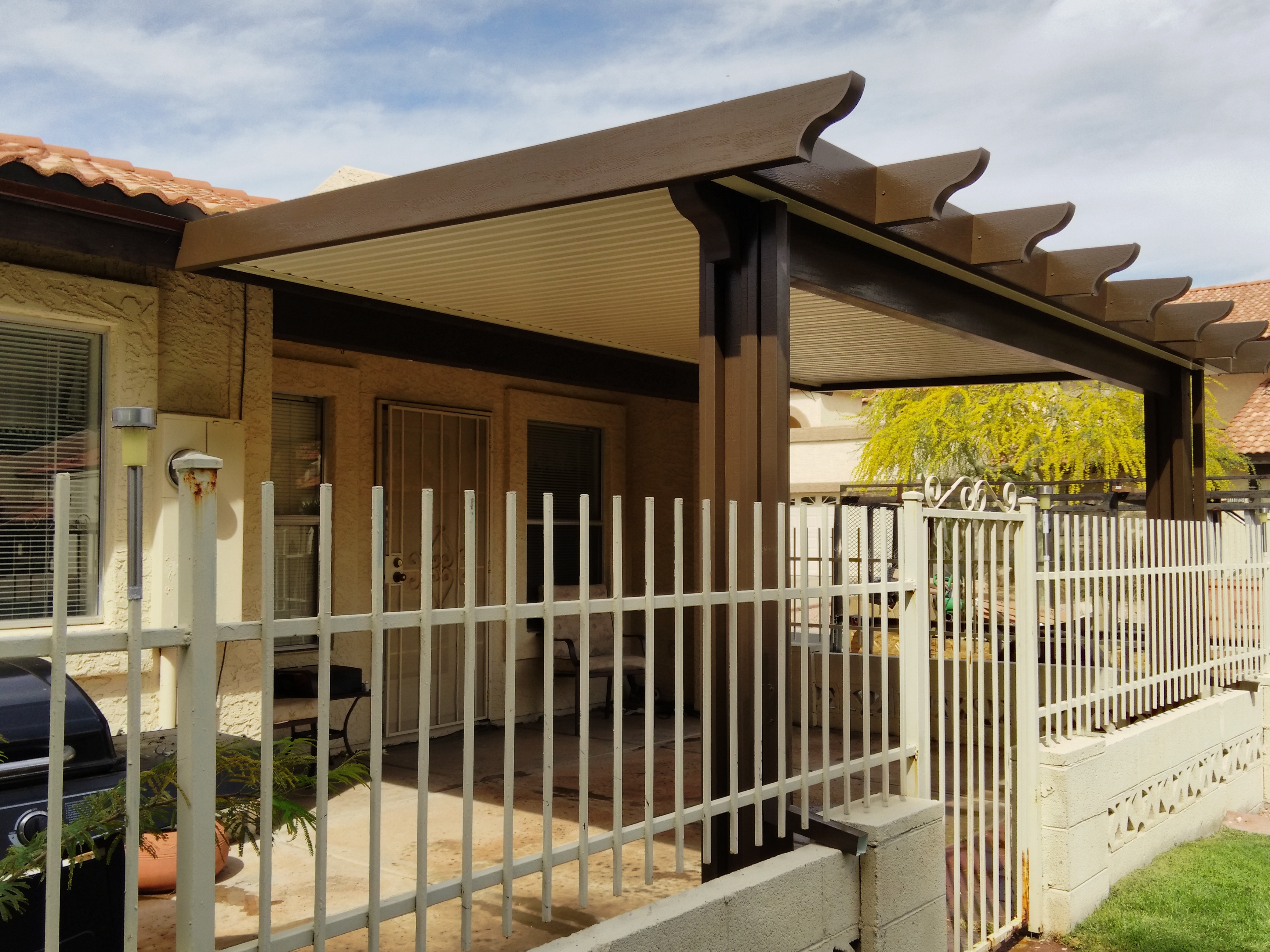 Alumawood Solid Patio Cover Mesa