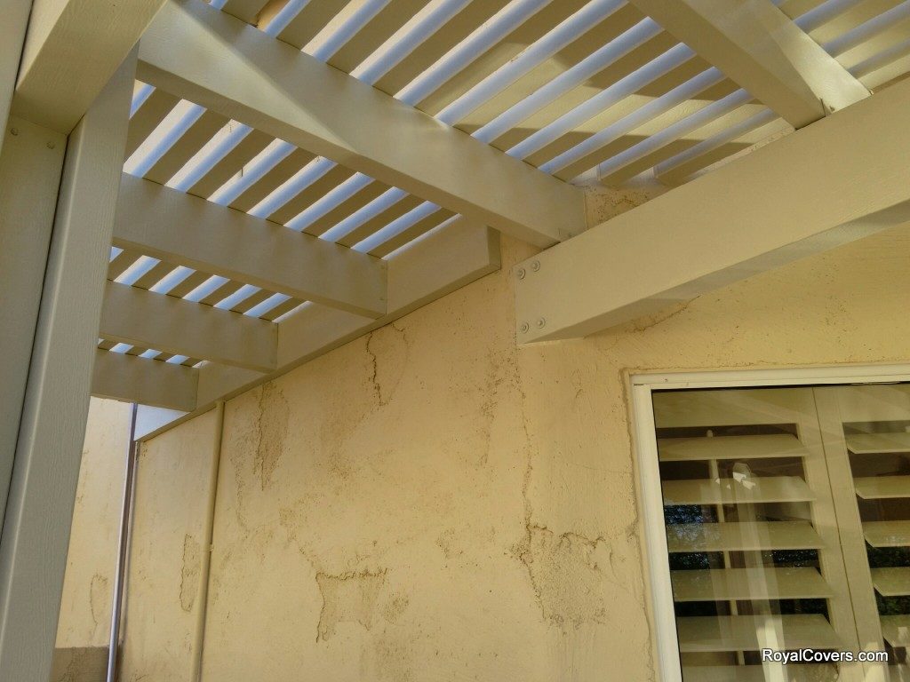Alumawood Pergola installed by Royal Covers of Arizona.