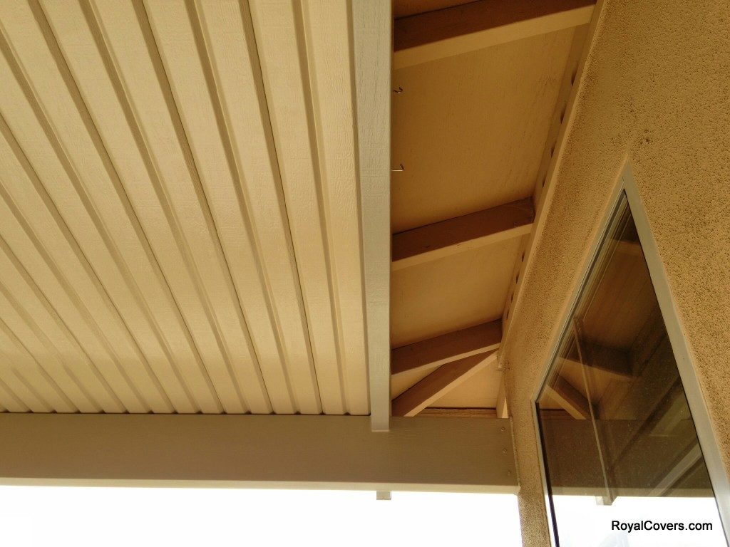 Patio cover installed by Royal Covers of Arizona - Alumawood installer Scottsdale, AZ.