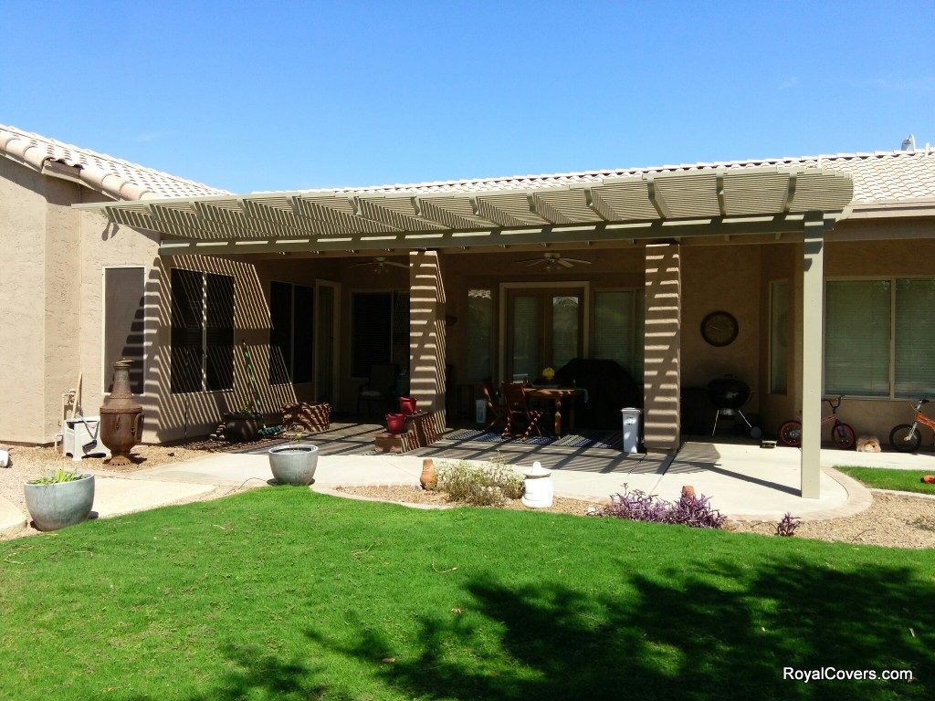 Custom Alumawood Installer Project in Chandler, AZ.