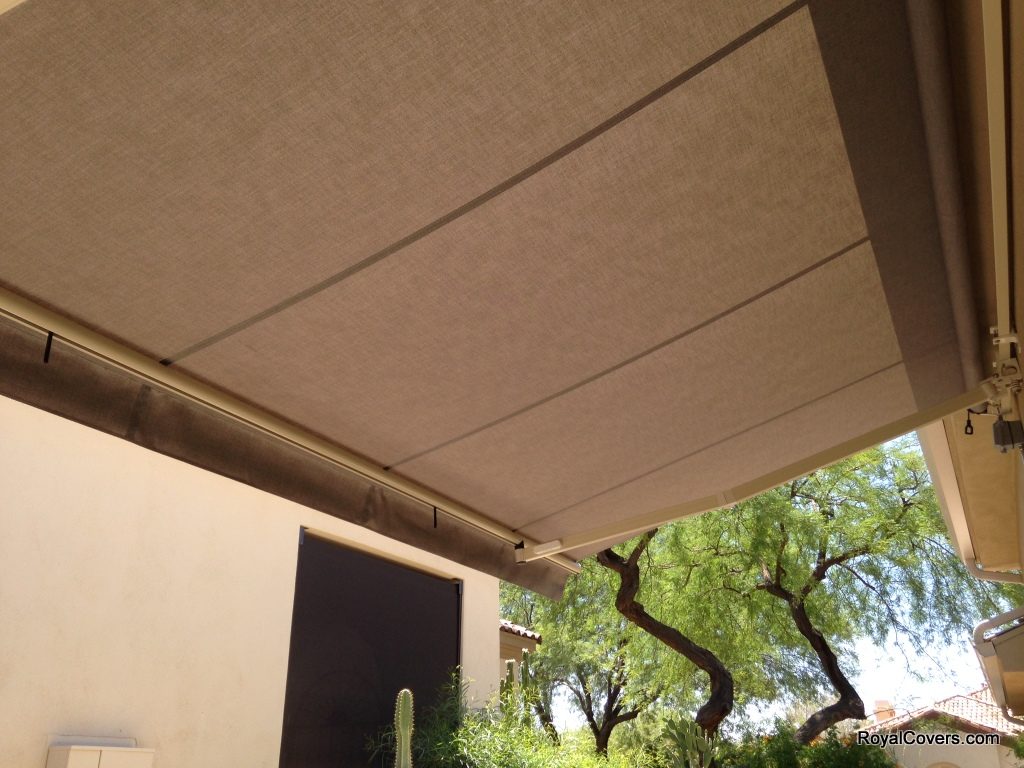 Retractable awning installed in Scottsdale, AZ.