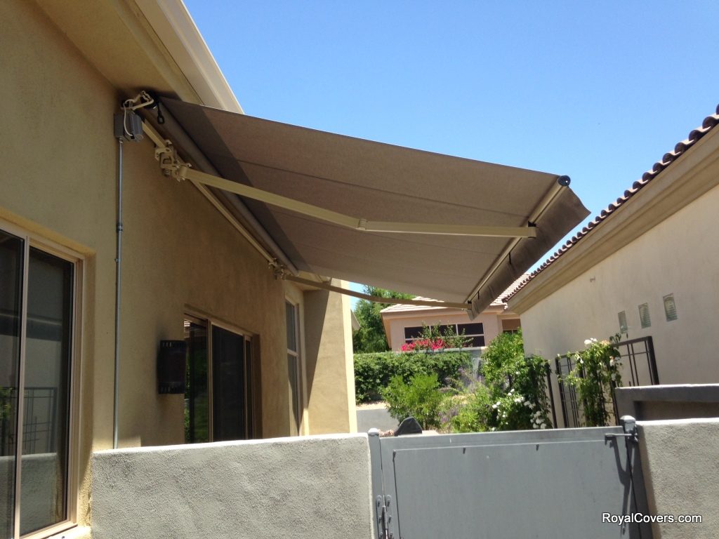 Retractable awning installed in Scottsdale, AZ.
