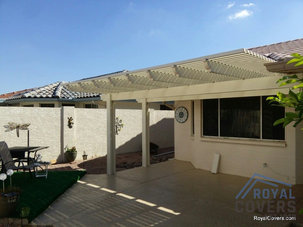 After - Alumawood Pergola in Mesa, AZ.