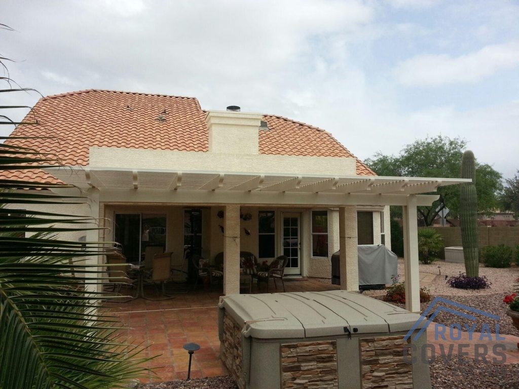Alumawood Pergola in Mesa, AZ