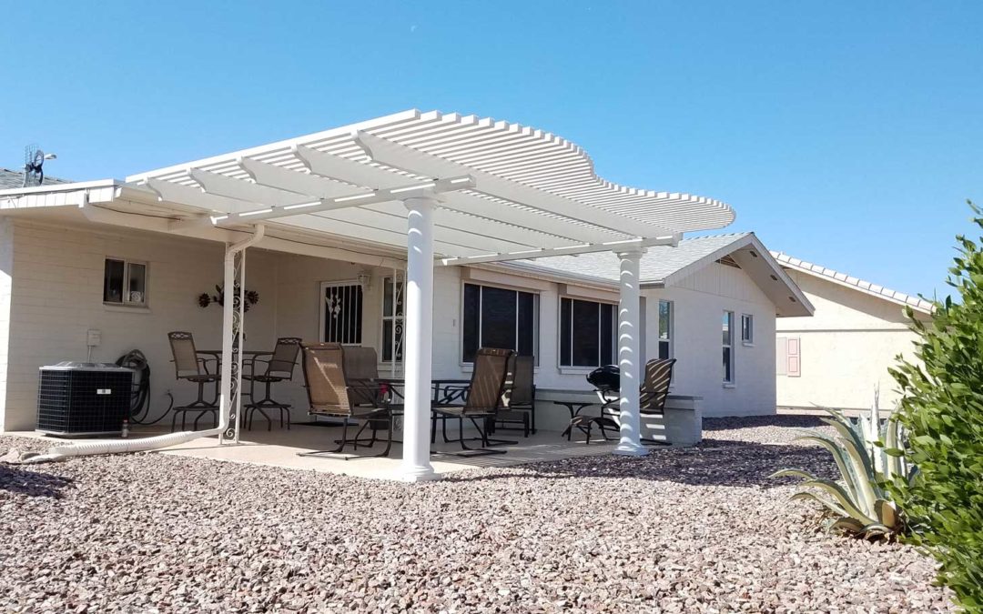 Sunland Village East Alumawood Lattice Installation – Mesa AZ