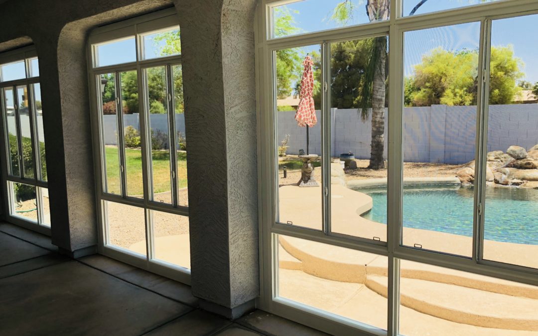 Glass Patio Enclosure in Gilbert Arizona